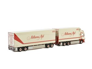 Jan Lundgren SCANIA STREAMLINE HIGHLINE 6×2 TAG AXLE RIGED BOX / CURTAIN / REFRIGERATED TRUCK COMBI – 4 AXLE