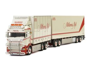 Jan Lundgren SCANIA STREAMLINE HIGHLINE 6×2 TAG AXLE RIGED BOX / CURTAIN / REFRIGERATED TRUCK COMBI – 4 AXLE