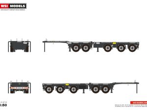 BROSHUIS 2CONNECT COMBI TRAILER 2+3 AXLE