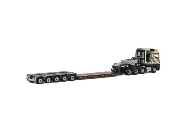 Transport KTX; MERCEDES-BENZ ACTROS MP4 SLT GIGA SPACE 8X4 LOWLOADER - 5 AXLE - Bild 4