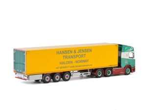 Hansen o Jensen; SCANIA R HIGHLINE CR20H 6×2 TAG AXLE REEFER TRAILER – 3 AXLE