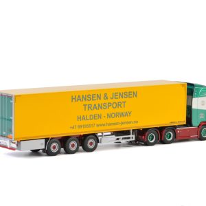 Hansen o Jensen; SCANIA R HIGHLINE CR20H 6×2 TAG AXLE REEFER TRAILER – 3 AXLE