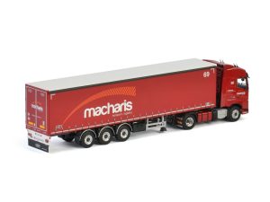 Macharis; VOLVO FH4 GLOBETROTTER 4×2 CURTAINSIDE / TAUTLINER TRAILER – 3 AXLE