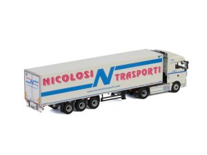 Nicolosi Trasporti; MAN TGX XLX EURO6 4X2 REEFER TRAILER – 3 AXLE