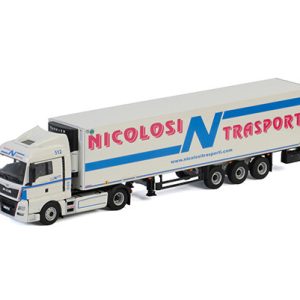 Nicolosi Trasporti; MAN TGX XLX EURO6 4X2 REEFER TRAILER – 3 AXLE