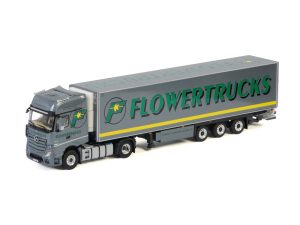 Flowertrucks; MERCEDES-BENZ ACTROS MP4 GIGA SPACE 4X2 REEFER TRAILER – 3 AXLE