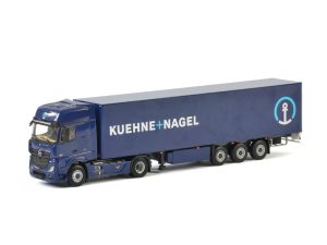 Kuehne + Nagel; MERCEDES-BENZ ACTROS MP4 GIGA SPACE 4×2 BOX TRAILER – 3 AXLE