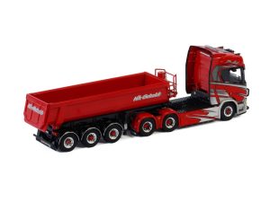 NA Schakt; SCANIA R HIGHLINE | CR20H 6X2 TAG AXLE HALF PIPE TIPPER TRAILER – 3 AXLE