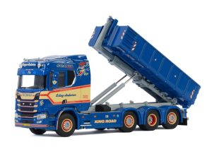 Erling Andersen; SCANIA R  8×2 TAG AXLE HOOKLIFT SYSTEM + HOOKLIFT CONTAINER 15M3