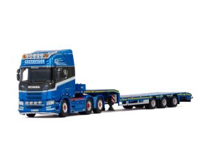 Gustavsson; SCANIA R HIGHLINE | CR20H 6X2 TAG AXLE SEMI LOWLOADER – 3 AXLE