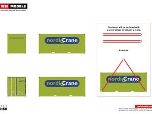 Nordic Crane; 20 FT CONTAINER