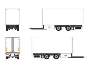 CENTER-AXLED DRAWBAR  BOX TRAILER – 2 AXLE