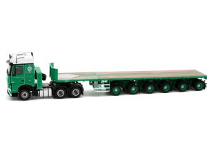 McGovern Mercedes-Benz Actros BigsSpace 6×4 med Nooteboom 6-axel Ballasttrailer