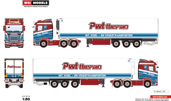 PWT Thermo; SCANIA S NORMAL | CS20N 6X2 TWINSTEER REEFER TRAILER - 3 AXLE - Bild 2
