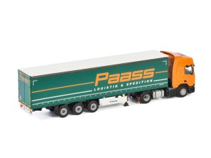 Paass Spedition GmbH; SCANIA R HIGHLINE | CR20H 4X2 CURTAINSIDE TRAILER – 3 AXLE