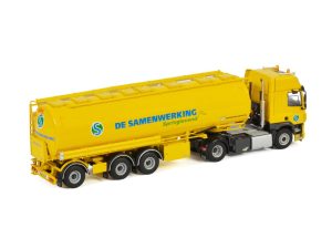 De Samenwerking; DAF CF SPACE CAB 4X2 BILTRAILER | Djurmatning – 3 axlar
