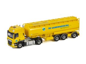 De Samenwerking; DAF CF SPACE CAB 4X2 BILTRAILER | Djurmatning – 3 axlar