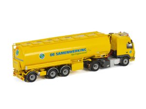 De Samenwerking; VOLVO FM4 GLOBETROTTER 4X2 BULKTRAILER / ANVÄNDNING – 3 AXL