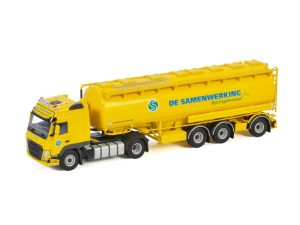 De Samenwerking; VOLVO FM4 GLOBETROTTER 4X2 BULKTRAILER / ANVÄNDNING – 3 AXL