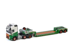 Koninklijke Saan; VOLVO FH4 GLOBETROTTER XL 6X2 TWINSTEER LOWLOADER | EURO – 2 AXEL