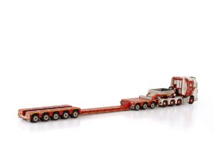 André Voß; MERCEDES-BENZ ACTROS MP4 SLT Big SPACE 8X4 LOW LOADER – 5 AXLE | DOLLY – 3 AXLE