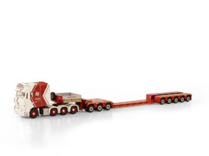 André Voß; MERCEDES-BENZ ACTROS MP4 SLT Big SPACE 8X4 LOW LOADER – 5 AXLE | DOLLY – 3 AXLE