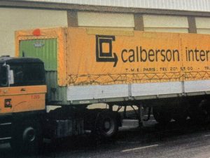 CALBERSON INTERNATIONAL; DAF 2800 4X2 CLASSIC CURTAINSIDE TRAILER – 3 AXEL