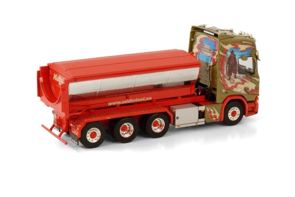 MIDTSTOL; SCANIA R HIGHLINE | CR20H 8X4 RIGAD | LASTBIL | KROKLYFTSSYSTEM + KROKLYFTSBEHÅLLARE ASFALT - Bild 2