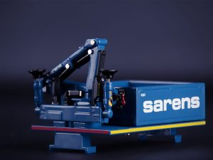 Sarens The ballast box with Fassi crane
