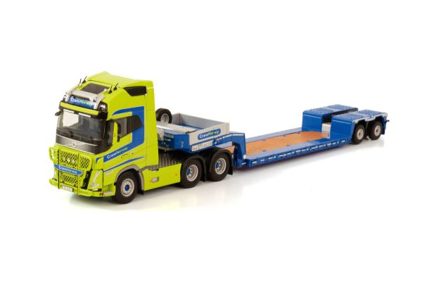 NORDIC CRANE (CRANE NORWAY); VOLVO FH5 GLOBETROTTER XL 6X2 TAGAXEL LÅGLASTARE - 2 AXLAR - Bild 3