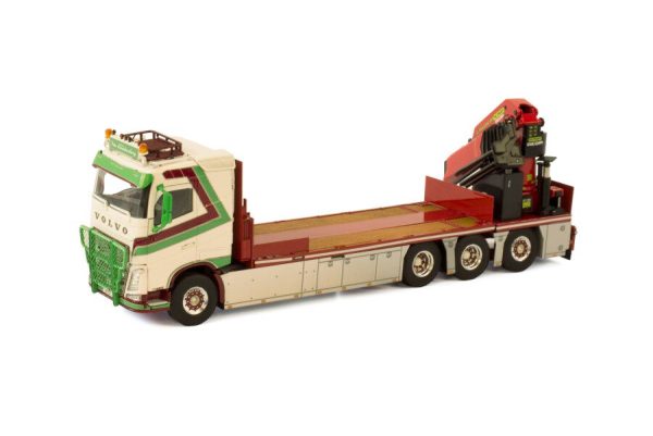 Van Caudenberg; VOLVO FH4 SOVA CAB 8X4 RIGAD | TRUCK | PLATTSäng + PALFINGER PK 65002 SH | FOCK
