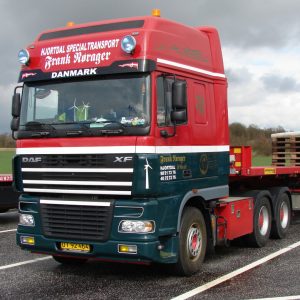 FRANK NORAGER; DAF XF 95 SUPER SPACE CAB 6X4