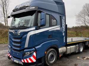 WOCKEN; IVECO S-WAY AS HIGH 4X2 MEGATRAILER FLATBED – 3 AXLE