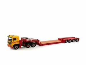 CLOG TRANSPORT ZWOLLE; VOLVO F12 6X2 NOOTEBOOM EURO LÅGLASTARE – 4 AXLAR