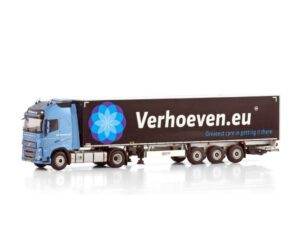 VERHOEVEN LOGISTICS; VOLVO FH5 GLOBETROTTER XL 4X2 BOXTRAILER – 3 AXLIG