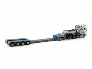 ZÖCHLING; VOLVO FH4 GLOBETROTTER 8X4 LOW LOADER – 4 AXLE + DOLLY – 2 AXLE