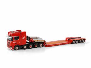 NOOTEBOOM RED LINE; SCANIA S HIGHLINE CS20H 10X4 LOW LOADER – 4 AXLE
