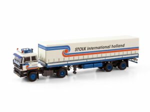 STOLK INTERNATIONAL; DAF 2800 6X4 CLASSIC CURTAINSIDE TRAILER – 2 AXLAR