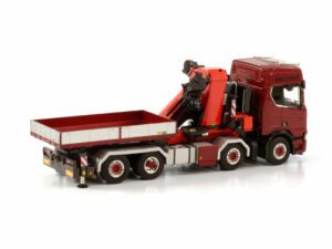 PREMIUM LINE; SCANIA R HIGHLINE CR20H 8X4 VÄXELKAROSS MED PALFINGER PK 135.002 TEC7 + JIB