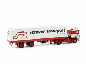 STRAVER; VOLVO F12 4X2 CLASSIC REEFER TRAILER – 3 AXLE