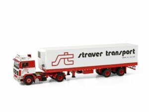 STRAVER; VOLVO F12 4X2 CLASSIC REEFER TRAILER – 3 AXLE