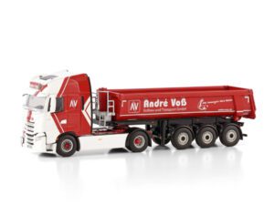 ANDRE VOSS; IVECO S-WAY AS HIGH 4X2 HALF PIPE TIPPER TRAILER – 3 AXLE