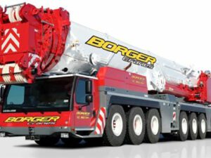 BORGER CRANES; LIEBHERR LTM 1650-8.1