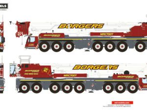 BORGER CRANES; LIEBHERR LTM 1650-8.1