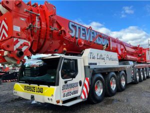 STEVENSON CRANE HIRE; LIEBHERR LTM 1650-8.1