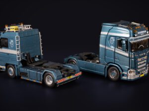 BUURMAN MODEL SET SCANIA 143M STREAMLINE 4X2 AND SCANIA S SERIES HIGH ROOF 4X2