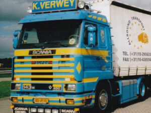 K. VERWEIJ; SCANIA 3-SERIEN STREAMLINE 4X2
