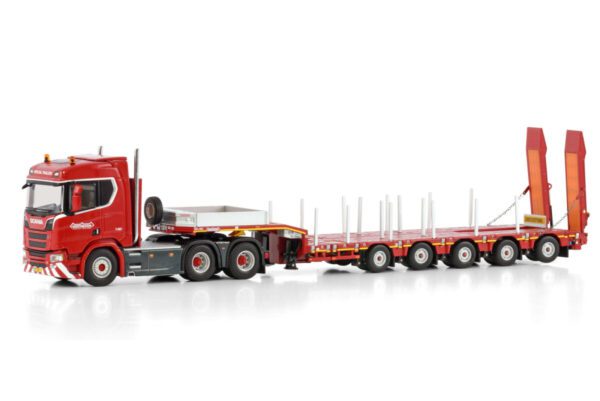 NOOTEBOOM RED LINE; SCANIA R NORMAL CR20N 6X4 MANOOVR - 5 AXLE