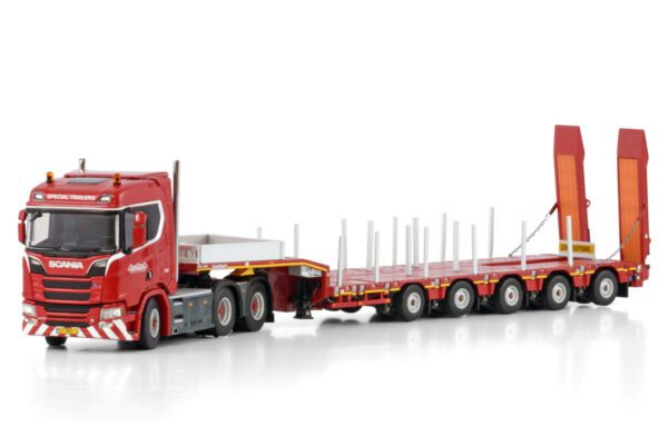 NOOTEBOOM RED LINE; SCANIA R NORMAL CR20N 6X4 MANOOVR - 5 AXLE - Bild 3
