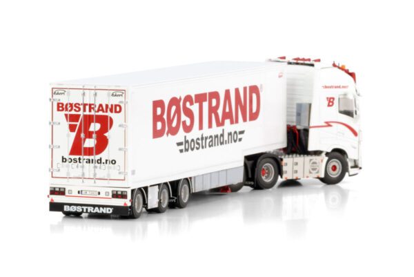 BØSTRAND; VOLVO FH5 GLOBETROTTER XL 6X2 TAG AXLE BOX TRAILER - 3 AXLE - Bild 2